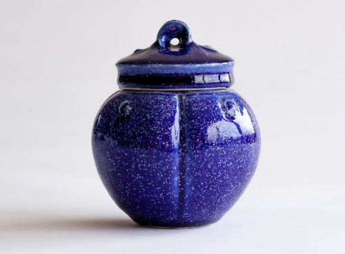 Tea Caddy Four | Handmade Irish Pottery by Geoffrey Healy