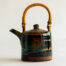 Cane Handle Teapot Two | Geoffrey Healy Pottery Wicklow